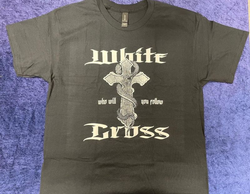WHITECROSS: Who Will You Follow T-SHIRT