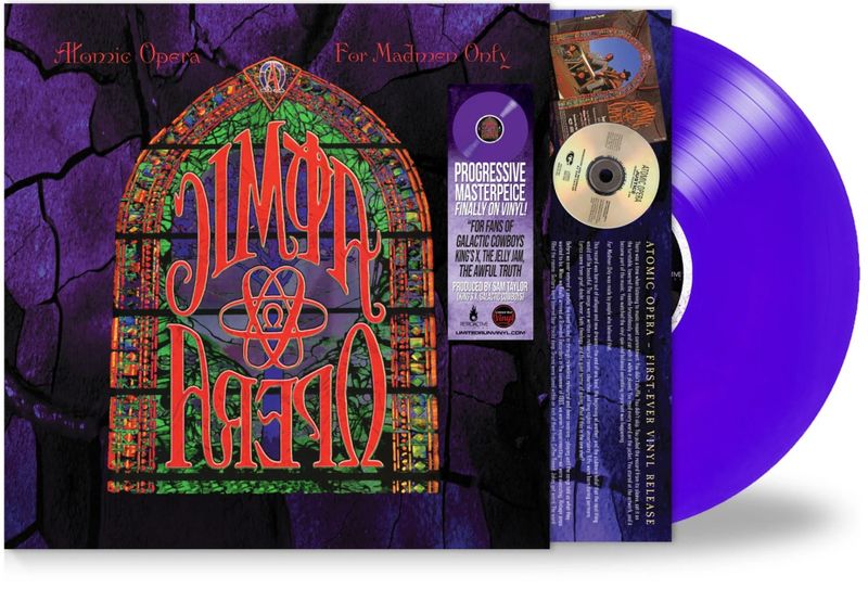 ATOMIC OPERA: For Madmen Only LP/purple vinyl *PRE-ORDER