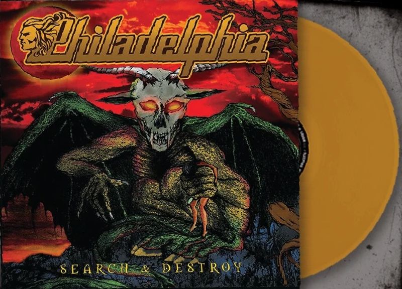 PHILADELPHIA: Search & Destroy LP/gold vinyl