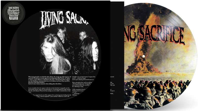LIVING SACRIFICE: Living Sacrifice LP/picture disc *PRE-ORDER*
