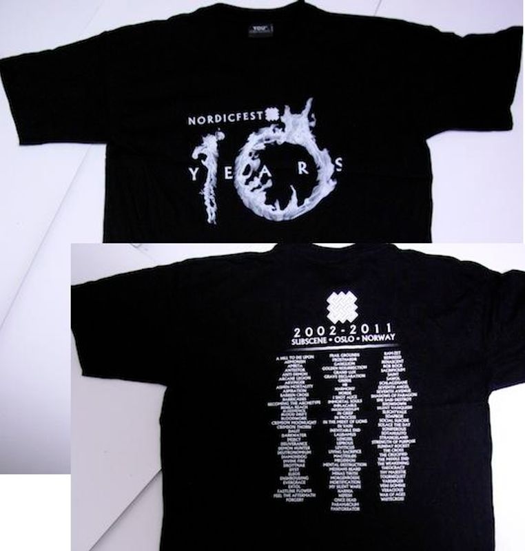 NORDICFEST: 10 Years T-SHIRT