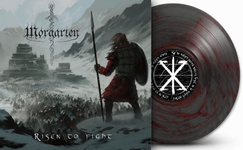 MORGARTEN: RIsen To Fight LP/iron & blood vinyl *PRE ORDER*